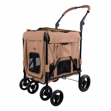 IBIYAYA Gentle Giant Pet Wagon - Rose Peach