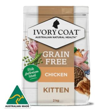 IVORY COAT Kitten Food - Grain Free - Chicken 4kg