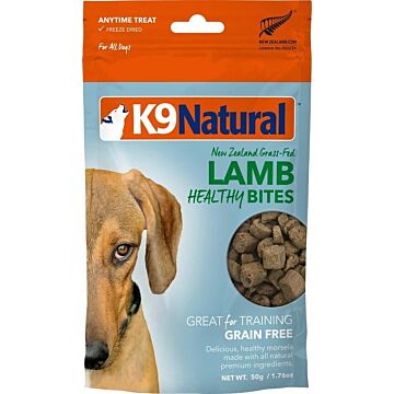 K9 Natural Dog Treat - Freeze Dried Healthy Bites Lamb 50g