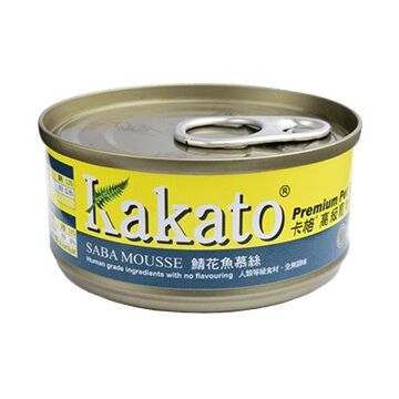 Kakato Cat & Dog Canned Food - Saba Mousse 70g