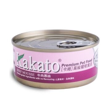 Kakato Cat & Dog Canned Food - Beef Mousse 70g