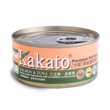 Kakato Cat & Dog Canned Food - Salmon & Tuna 170g