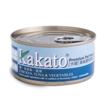 Kakato Cat & Dog Canned Food - Chicken Tuna & Vegetables 170g