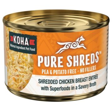 Koha Dog Wet Food - Pure Shreds Shredded Chicken Breast 156g