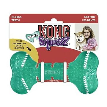 KONG Dog Toy - Squeezz Dental Bone