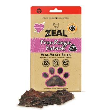 Zeal (Natural Pet Treats) - Veal Meaty Bites (125g) 