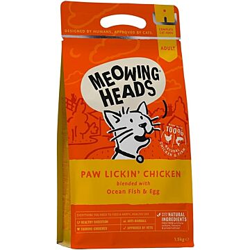 Meowing Heads Cat Food - Natural - Chicken & Fish