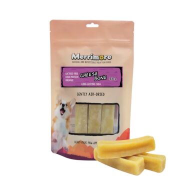 Merrimore Dog Treat - Air Dried Medium Cheese Bone 250g (3pcs)