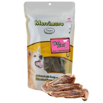Merrimore Dog Treat - Air Dried Veal Jerky 150g
