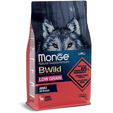 MONGE BWild Dry Dog Food - Wild Deer
