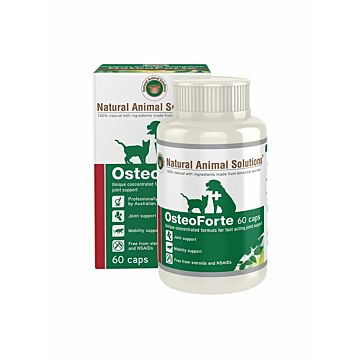 Natural Animal Solutions (NAS) OsteoForte 60 Caps