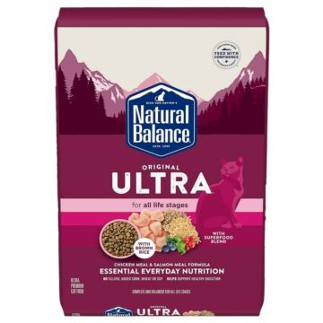 Natural Balance Cat Food - Original Ultra - Chicken & Salmon 15lb