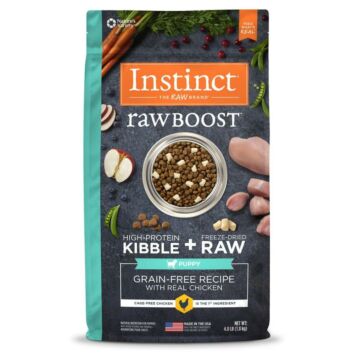 Nature's Variety Instinct Dog Food - Raw Boost Grain Free Chicken - Puppy