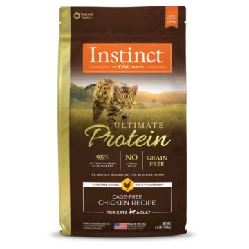 Nature's Variety Instinct Cat Food - Grain Free Ultimate Protein - Chicken 4lb