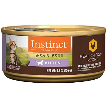  Nature's Variety Instinct Cat Canned Food - Grain Free Chicken - Kitten