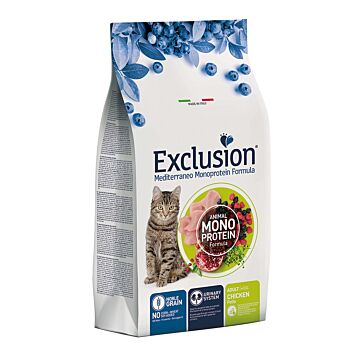 Exclusion Monoprotein Cat Food - Noble Grain - Chicken & Rice 1.5kg