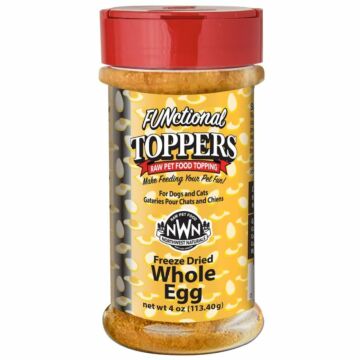 Northwest Naturals Freeze Dried Toppers for Dogs & Cats - Whole Egg