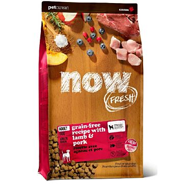 Now Fresh Dog Food - Adult - Grain Free Red Meat (Lamb Pork)