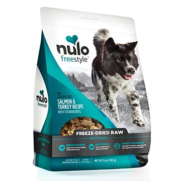 Nulo Dog Food - FreeStyle Freeze-dried - Salmon & Turkey with Strawberries 13oz