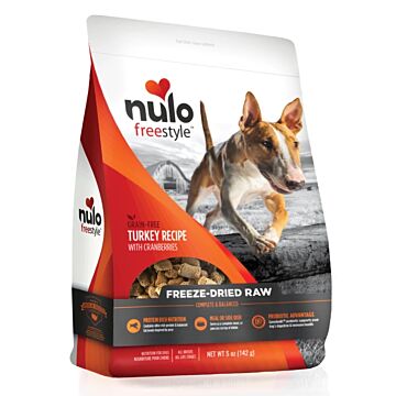 Nulo Dog Food - FreeStyle Freeze-dried - Turkey with Cranberries 13oz