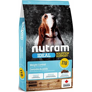 Nutram Dog Food - I18 Ideal - Weight Control