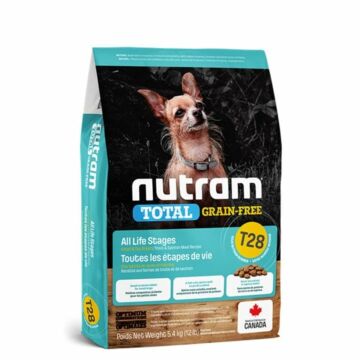 Nutram Dog Food - T28 Total Grain Free - Small Breed - Salmon & Trout 5.4kg