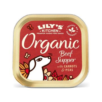 Lilys Kitchen Dog Wet Food - Organic Beef Supper 150g