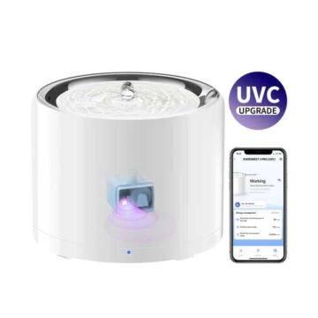 PETKIT Water Fountain - Eversweet Wireless UV Disinfection - 1.8L