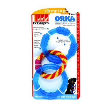 petstages dog toy orka triple link