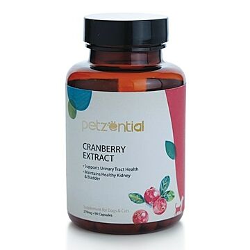 Petzential Cranberry Extract Supplement for Cat & Dog (90 capsules)