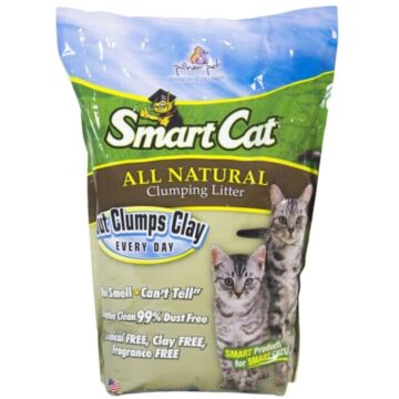 Pioneer Pet SmartCat All Natural Clumping Litter - Grass 5lb