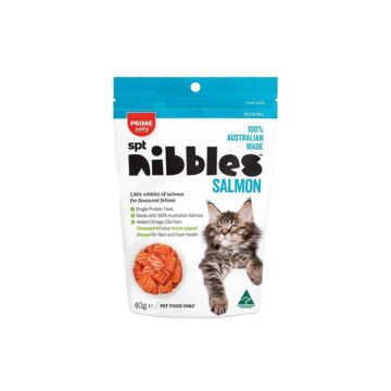 Prime100 Cat Treat - SPT Salmon Nibbles 40g