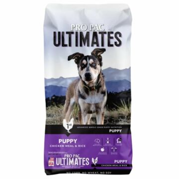 PRO PAC Puppy Food - Ultimates - Chicken Meal & Brown Rice 12kg