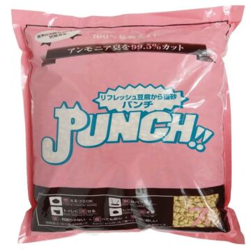 PUNCH Tofu Cat Litter - Double Pellet 7L