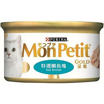 Purina Mon Petit Gold Cat Canned Food - Sea Bream (85g)