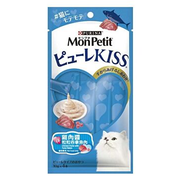 Purina Mon Petit Cat Treat - Puree Kiss - Chicken Puree with Bonito Flakes 40g