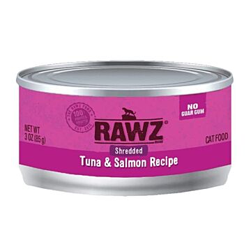 Rawz Cat Canned Food - Shredded Tuna & Salmon 155g