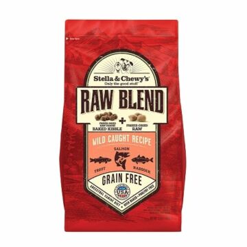 Stella & Chewys Dog Food - Raw Blend Baked Kibble - Wild Caught 3.5lb