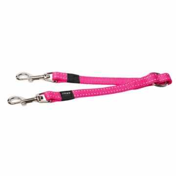 ROGZ Utility Double Split Lead - Pink