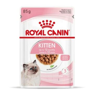 Royal Canin 法國皇家幼貓濕糧 - 幼貓營養主食濕糧 (肉汁) 85g