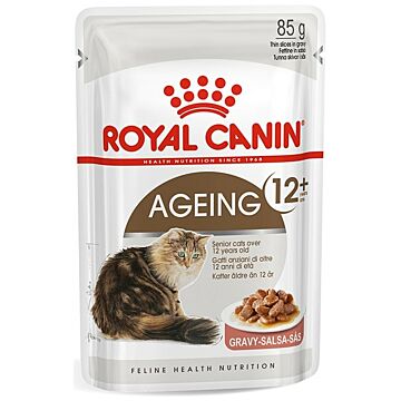 Royal Canin Senior Cat Pouch - Ageing 12+ (Gravy) 85g