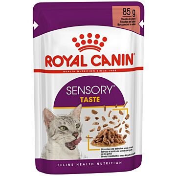 Royal Canin Cat Pouch - Sensory Taste (Gravy) 85g