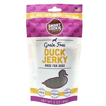 Smart Cookie Dog Treat - Grain Free Duck Jerky 3oz