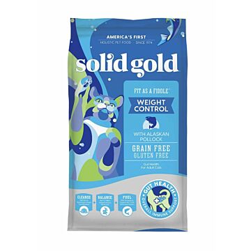 Solid gold dog store food weight control