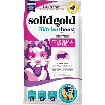 Solid Gold Dog Food - Mighty Mini - Grain Free - Small Breed - Lamb & Sweet Potato