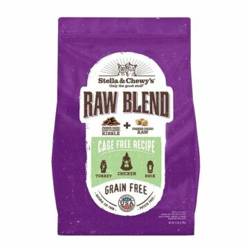 Stella & Chewys Cat Food - Raw Blend Baked Kibble - Cage Free Chicken