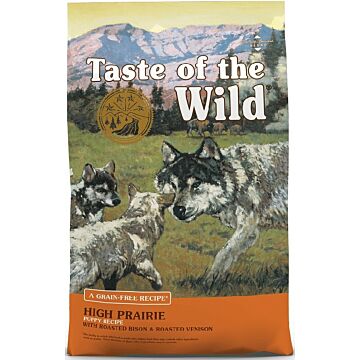 Taste Of The Wild Puppy Food - Grain Free High Prairie - Roasted Bison & Venison
