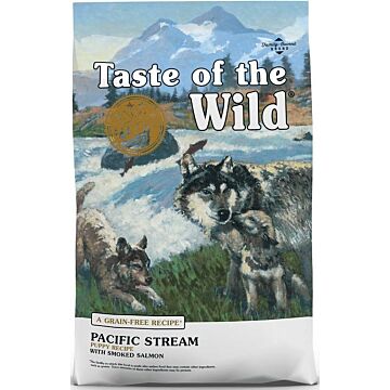 Taste Of The Wild Puppy Food - Grain Free Pacific Stream - Smoked Salmon 12.2kg