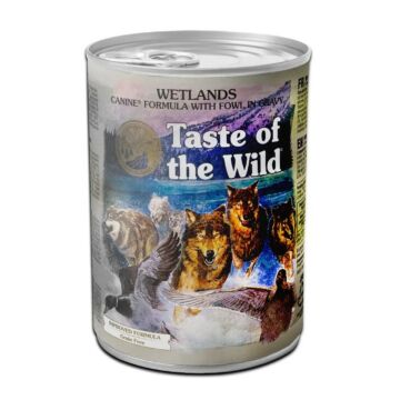 Taste Of The Wild 無穀物狗主食罐 - 湯汁煮雞肉粒 390g