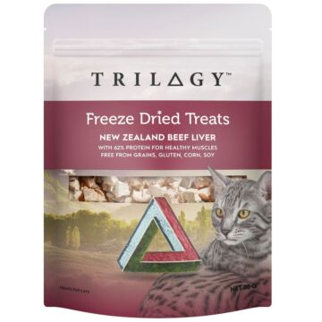 TRILOGY Cat Treat - Freeze Dried New Zealand Beef Liver 50g